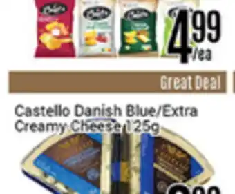 Nations Fresh Foods Castello danish blue/extra creamy cheese offer