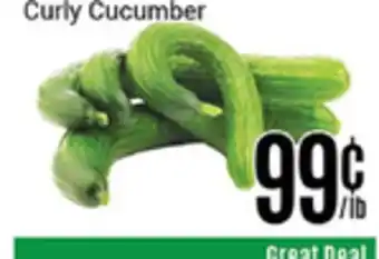 Nations Fresh Foods Curly cucumber offer