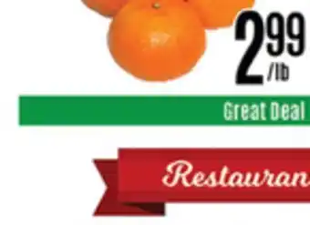 Nations Fresh Foods Sugar tangerine offer