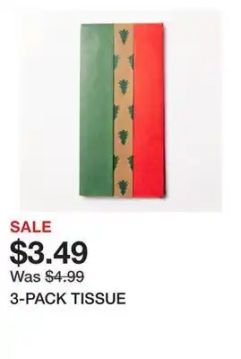 Chapters Indigo 3-pack tissue offer