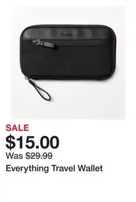 Chapters Indigo Everything travel wallet offer