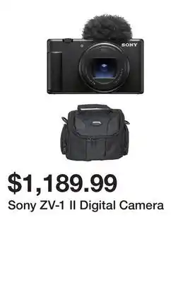 TSC Stores Sony zv-1 ii digital camera offer