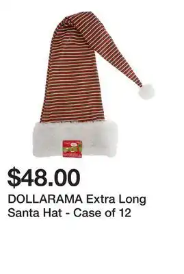Dollarama Dollarama extra long santa hat - case of 12 offer