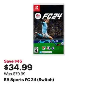 Best Buy Ea sports fc 24 (switch) offer