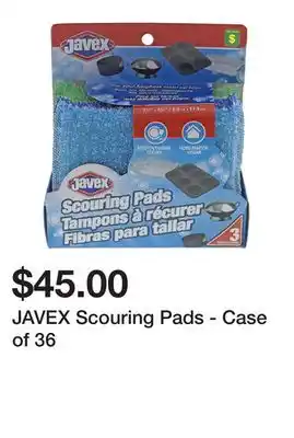 Dollarama Javex scouring pads - case of 36 offer