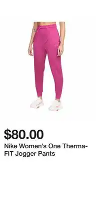 Sport Chek Nike women's one therma-fit jogger pants offer