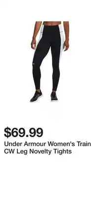 Sport Chek Under armour women's train cw leg novelty tights offer