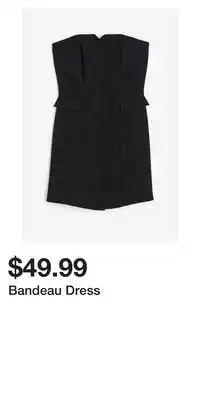 H&M Bandeau dress offer