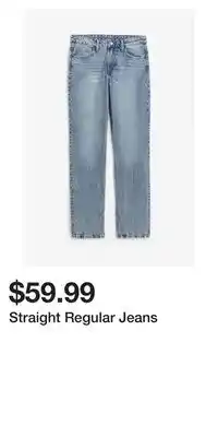 H&M Straight regular jeans offer