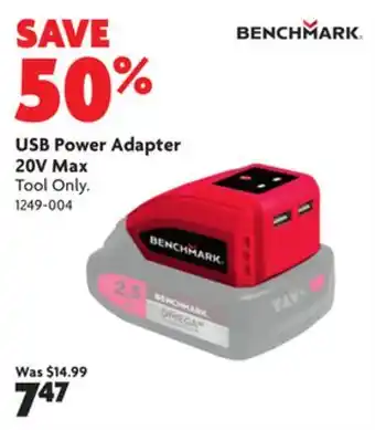 Home Hardware Usb power adapter offer