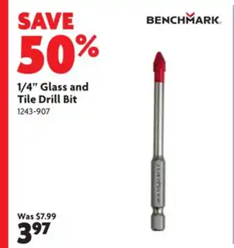 Home Hardware 1/4 glass and tile drill bit offer