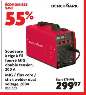 Home Hardware Mig / flux core / stick welder dual voltage, 200a offer