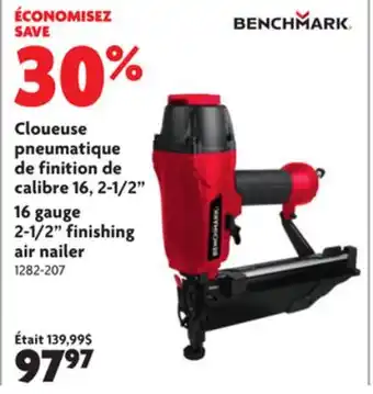 Home Hardware 2-1/2 finishing air nailer offer