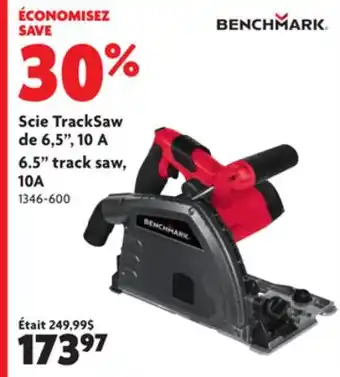 Home Hardware 6.5 track saw, 10a offer