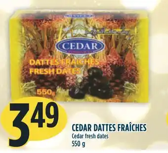 Marché Adonis Cedar dattes fraîches offer