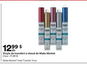 Michaels Vinyle de transfert à chaud de make market offer