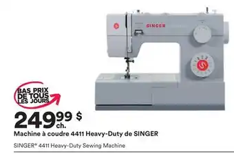 Michaels Machine à coudre 4411 heavy-duty de singer offer