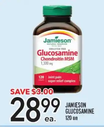 Metro JAMIESON GLUCOSAMINE 120 un offer