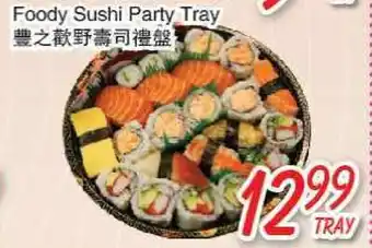 Foody Mart Foody shshi party tray offer
