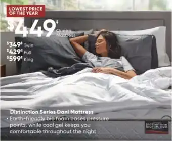 Sleep Country Distinction series dani mattress offer