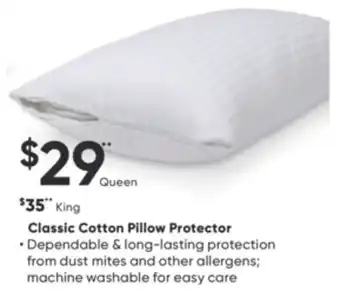 Dormez Vous Classic cotton pillow protector offer