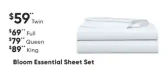 Dormez Vous Bloom essential sheet set offer