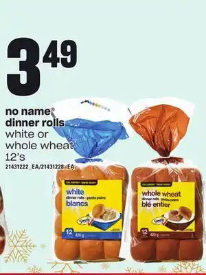 Independent Grocer No name dinner rolls, 12's offer