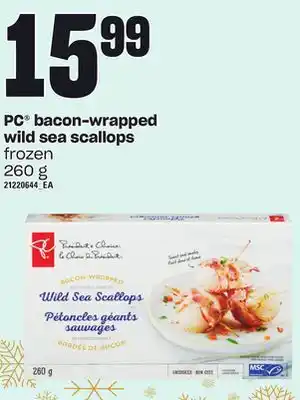 Independent Grocer Pc bacon-wrapped wild sea scallops, 260 g offer