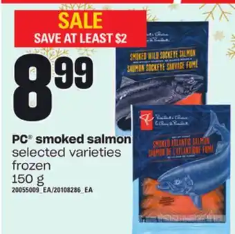 Independent Grocer Pc smoked salmon, 150 g offer