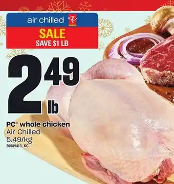 Independent Grocer Pc whole chicken offer