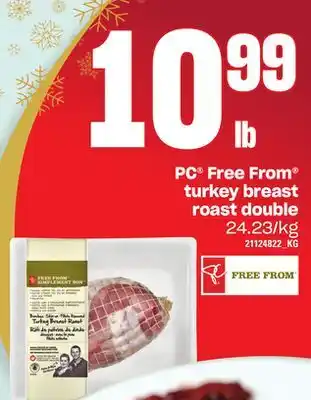 Independent Grocer Pc free from turkey breast roast double offer