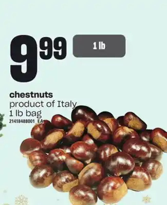 Loblaws Chestnuts 1 lb bag offer