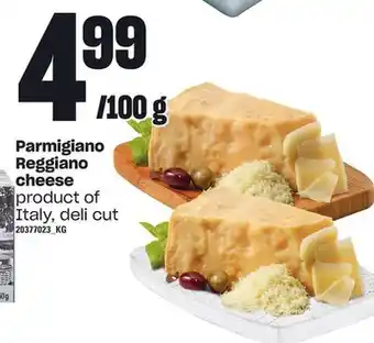 Loblaws Parmigiano reggiano cheese offer