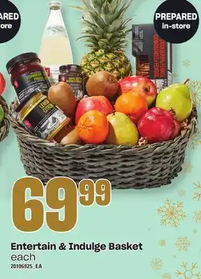 Loblaws Entertain & indulge basket offer