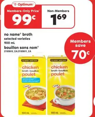 Valu-mart Bouillon sans nom, 900 ml offer