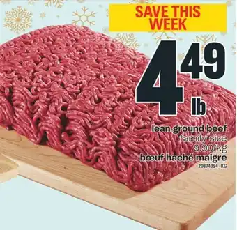 Valu-mart Bœuf haché maigre offer
