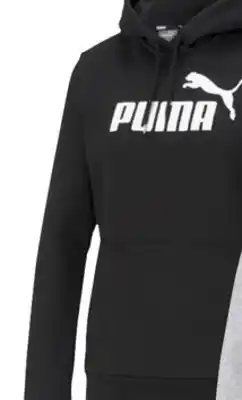 Sports Experts Puma ess logo fl women's fleece hoodie offer