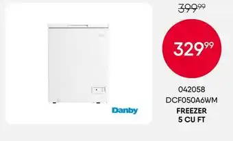 Meubles RD Danby freezer 5 cu ft offer