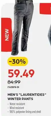 Pronature Alper men's laurentides winter pants offer