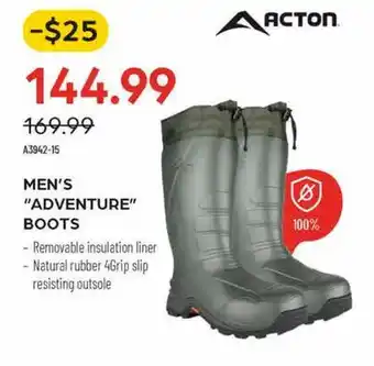 Pronature Acton men's adventure boots offer