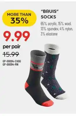 Pronature Bruis socks offer