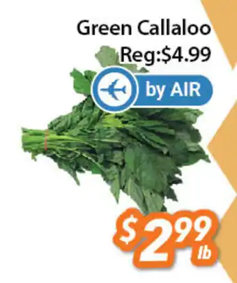 Ample Food Market Green Callaloo offer