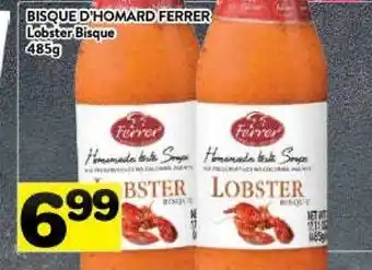 Supermarché PA Ferrer lobster bisque offer