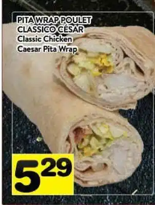 Supermarché PA Classic chicken caesar pita wrap offer