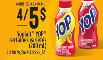 Provigo Yoplait yop , 200 ml offer