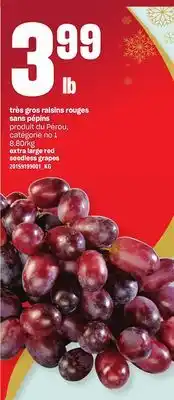 Provigo Très gros raisins rouges sans pépins offer