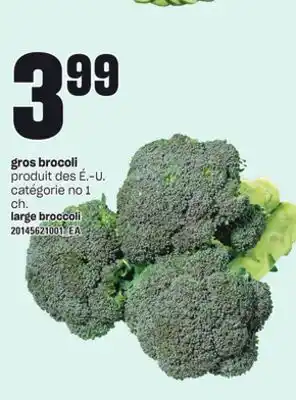 Provigo Gros brocoli offer