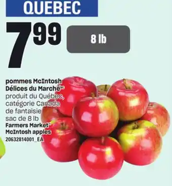 Provigo Pommes mcintosh délices du marché, sac de 8 lb offer
