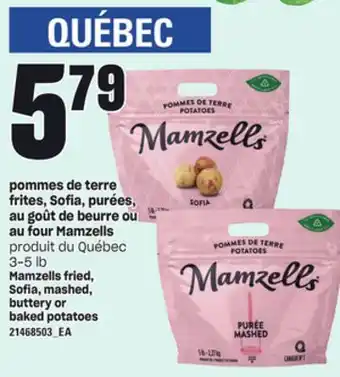 Provigo Pommes de terre frites, sofia, purées, au goût de beurre ou au four mamzells, 3-5 lb offer