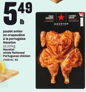 Provigo Poulet entier en crapaudine à la portugaise houston offer